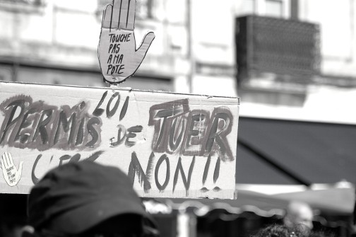 Manifestation contre le projet de loi " permis de tuer " Bordeaux 19/09/2026